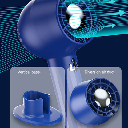 1200mAh Turbo Handheld Fan USB Charging Low Noise Operation Summer Cooling Desktop Fan