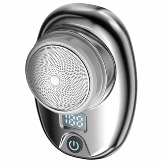 Portable Electric Razor Digital Display Mini Waterproof ABS Rechargeable Cordless Shaver