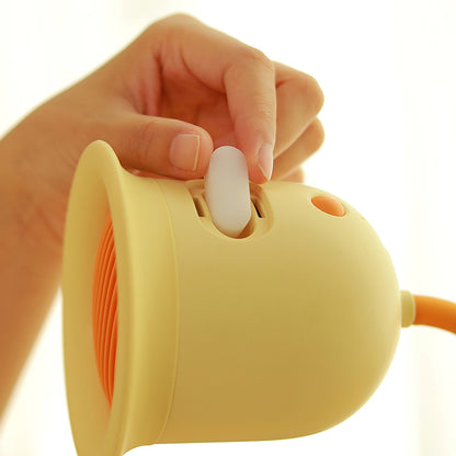 BCASE Sunflower Clip-on Fan Mosquito Repellent Portable Mute Cooling Fan for Dormitory Stroller