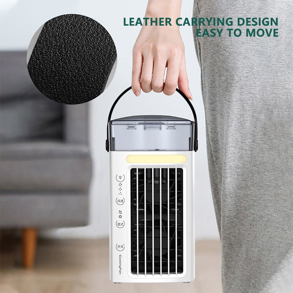 CF-002T Desktop Air Conditioning Cooling Fan Summer Home Humidifier USB Air Cooler