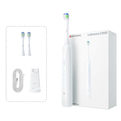 LEBOOO LBT-203532A Smart Sonic Toothbrush 2 Waterproof Electric Toothbrush for Adults Children