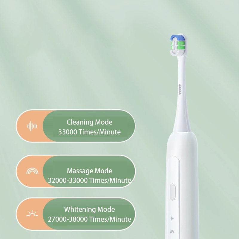 LEBOOO LBT-203532A Smart Sonic Toothbrush 2 Waterproof Electric Toothbrush for Adults Children