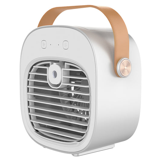 F12 Water-cooled Fan Low Noise Nano Spray Refrigeration Fan Mini Desktop Air Cooler