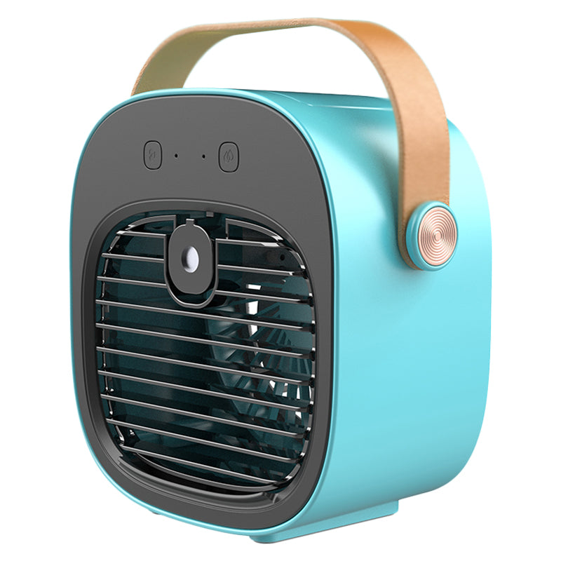 F12 Water-cooled Fan Low Noise Nano Spray Refrigeration Fan Mini Desktop Air Cooler