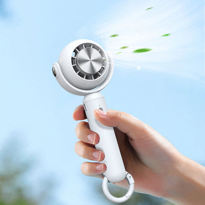 3 Gears Adjustable Summer Cooling Fan Cold Compress Handheld Electric Fan