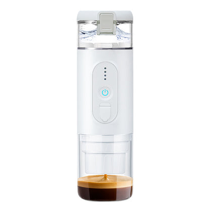 CF-1801BGC+ 90ml Wireless Heating Espresso Machine Car Electric Coffee Maker for Traveling Camping (BPA Free, No FDA Certificate)