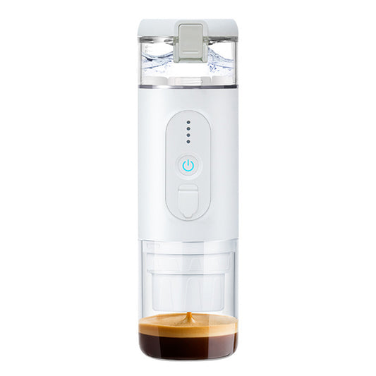 CF-1801BGC+ 90ml Wireless Heating Espresso Machine Car Electric Coffee Maker for Traveling Camping (BPA Free, No FDA Certificate)