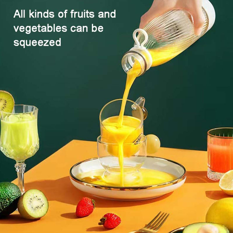 BLENDER 500ml Juicer Cup USB Rechargeable Handheld Fruit  Mixer Bottle Juicer (BPA-Free, NO FDA Certification)