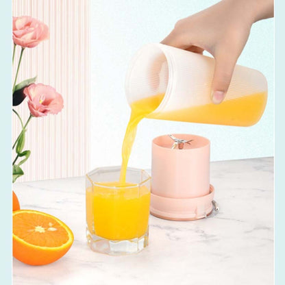 LGZ-1 500ml 50W 4 Blades Electric Portable Juicer PP+304 Stainless Steel Juice Maker (BPA-free, No FDA Certificate)