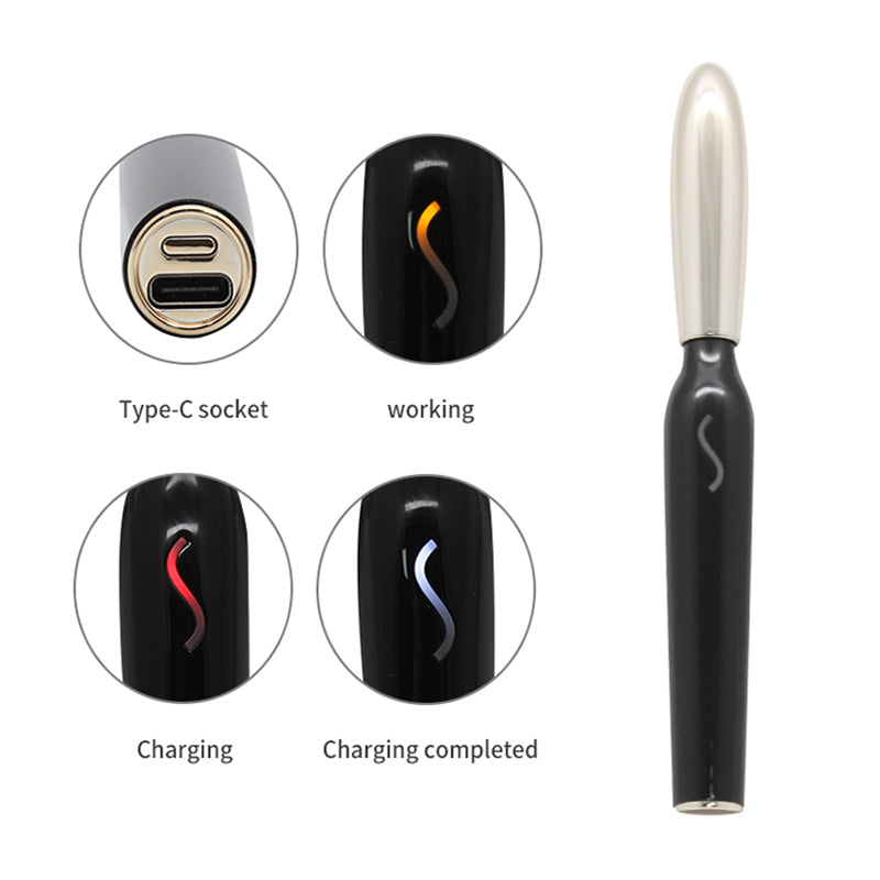 GT-2005 Electric Eyelash Curler Eyelash Heating Styling Tool USB Rechargeable Curling Device