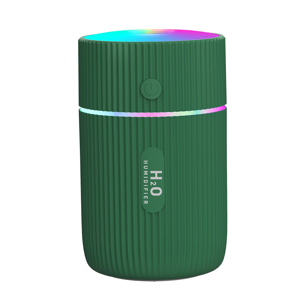 220ml Mini Humidifier Portable Air Purifier Car Office Atomizer Household Aroma Diffuser with Colorful Light