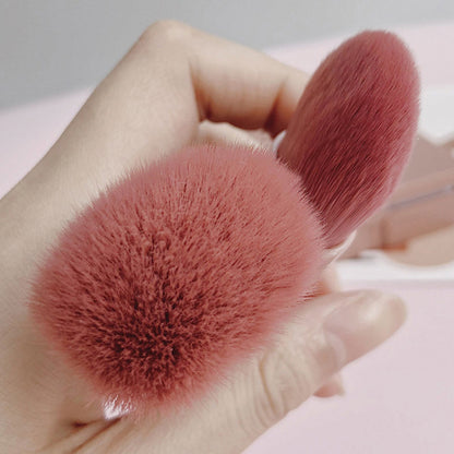 5Pcs Makeup Brush Soft Bristles Foundation Eyeshadow Lip Brushes Kit with Makeup Mirror Box