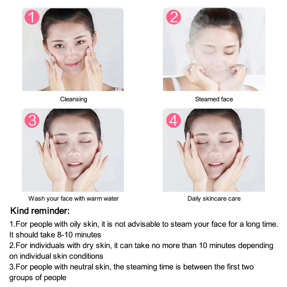 K.SKIN KD2330 Hot Spray Face Steamer Home Nano Face Moisturizing Hydrating Skin Beauty Device, EU Plug