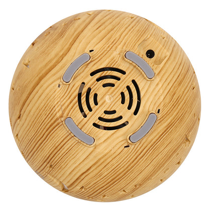 160ml Wood Grain Colorful Light Humidifier Hollow Essential Oil Aroma Diffuser (No CE Certificate)