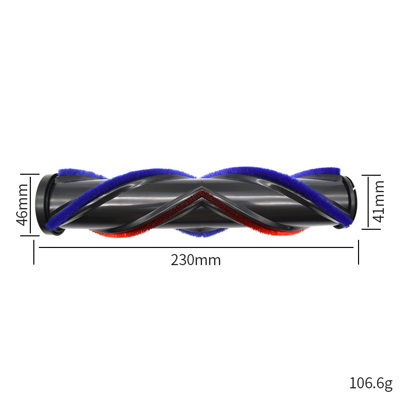 Soft Flocking Roller Cleaner Head Replacement for Dyson V7 / V8 / V10 / V11 / V15 Vacuum Cleaner