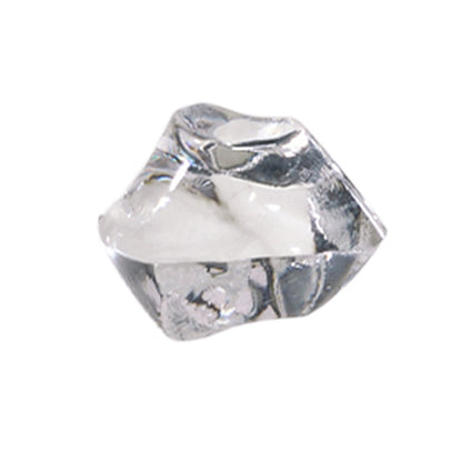 100Pcs Fake Gem Diamond Plastic Stone for Vase Filler Fish Tank DIY Art Craft, Size M