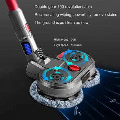 Replacement Electric Mop Head for Dyson Vacuum Cleaner V15 Integrated Water Tank Mop Head with 6 Mops