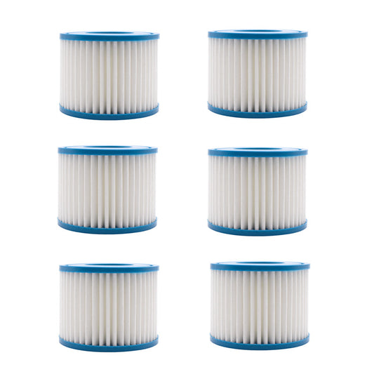 6Pcs For Bestway VI / Lay-Z-Spa Miami / 58323 Replacement Swimming Pool Filter Spare Parts