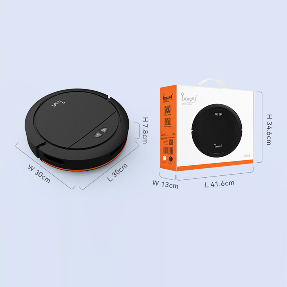 BOWAI OB16 3-in-1 Function Smart Sweeping Robot Wireless Floor Vacuum Cleaner
