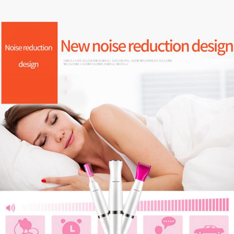 SONAX PRO SN-8855 3-in-1 Women Shaver Electric Hair Removal Beauty Device (without Battery)