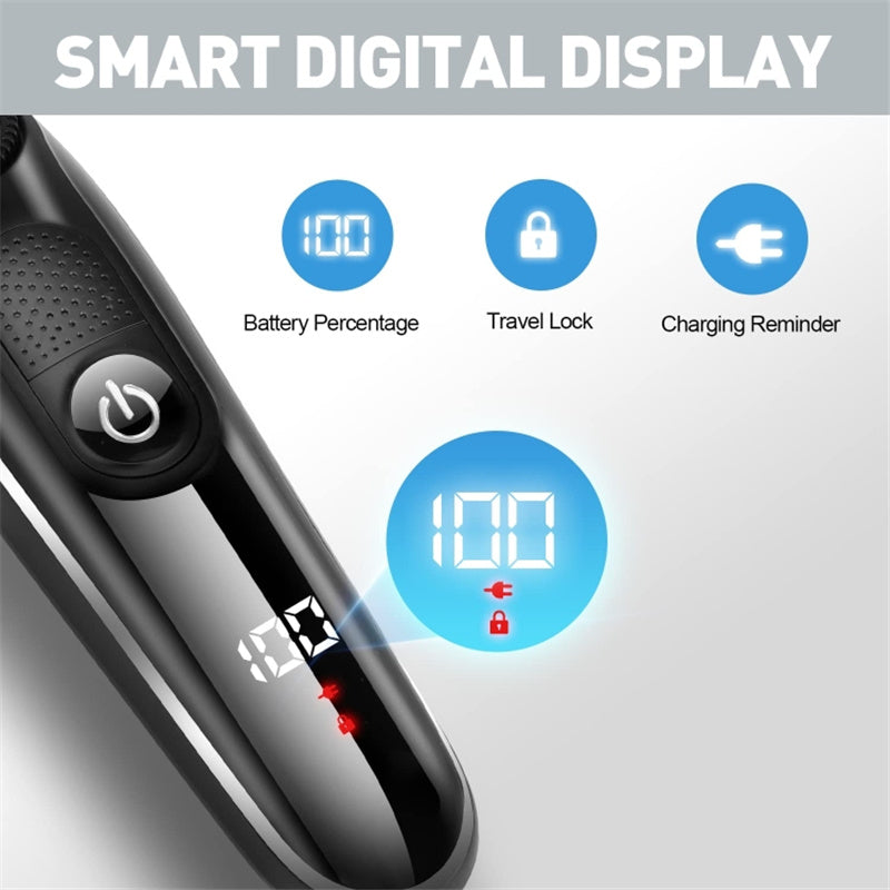 Lm-1832 5-in-1 Multi-function Hair Clipper Set Haircut Nose Hair Shaving Tool with Storage Bag