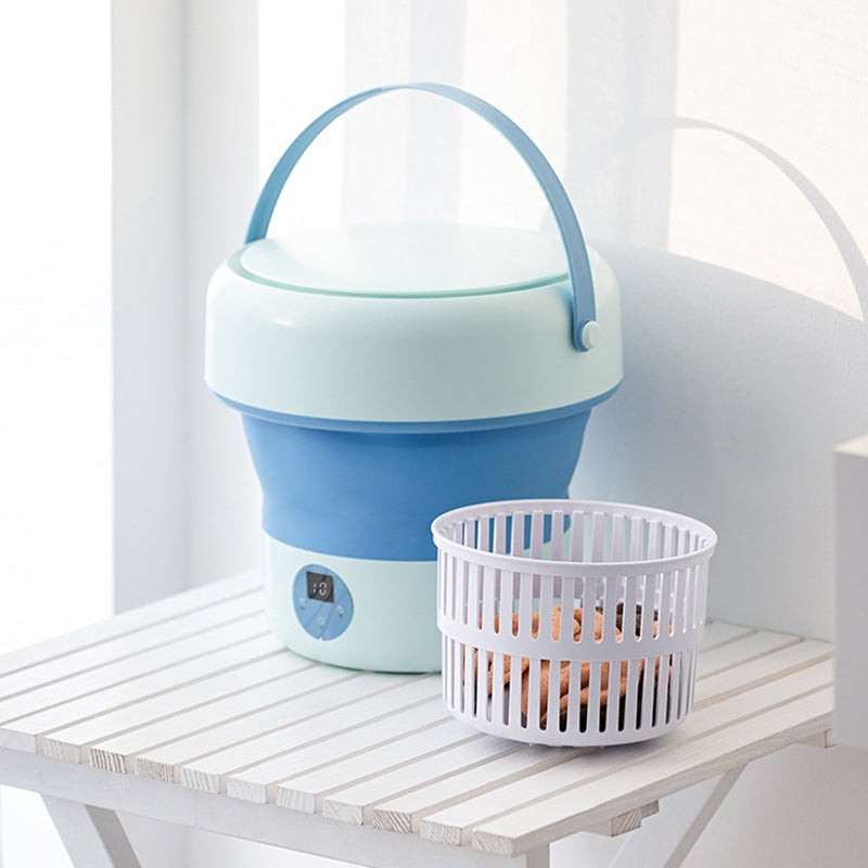Foldable Washing Machine Ozone Blue Ray Sterilization Washing Machine with Drain Basket (UL CE ROHS FCC Certified)