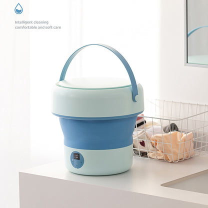 Foldable Washing Machine Ozone Blue Ray Sterilization Washing Machine with Drain Basket (UL CE ROHS FCC Certified)