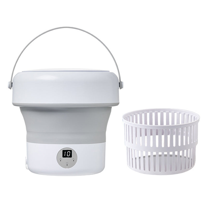Foldable Washing Machine Ozone Blue Ray Sterilization Washing Machine with Drain Basket (UL CE ROHS FCC Certified)