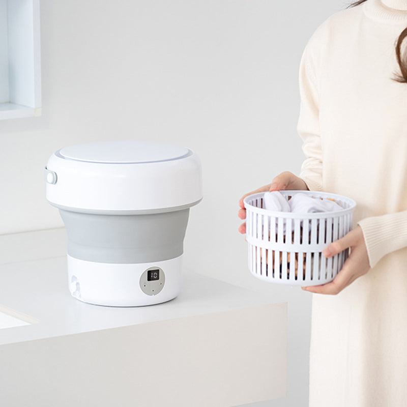 Foldable Washing Machine Ozone Blue Ray Sterilization Washing Machine with Drain Basket (UL CE ROHS FCC Certified)