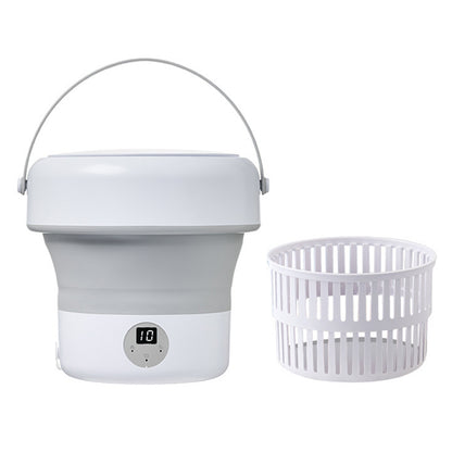 Foldable Washing Machine Ozone Blue Ray Sterilization Washing Machine with Drain Basket (UL CE ROHS FCC Certified)