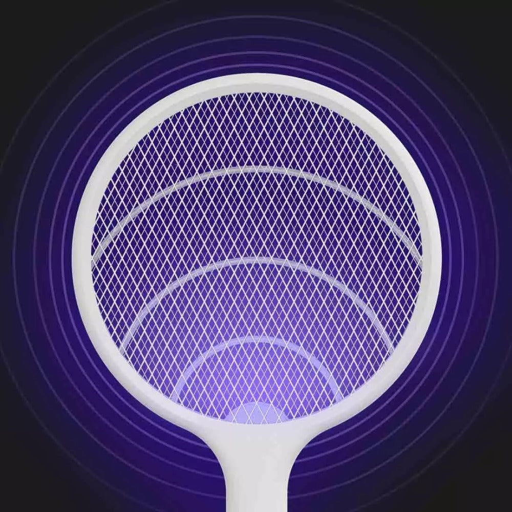 XIAOMIYOUPIN QUALITELL Mosquito Swatter Dual Mosquito Attracting Electronic Mosquito Swatter, E1 Basic Version