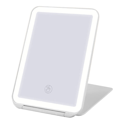 Portable Folding Mirror 3 Colors LED Mirror for Dressing Table Dimmable Cosmetic Mirror