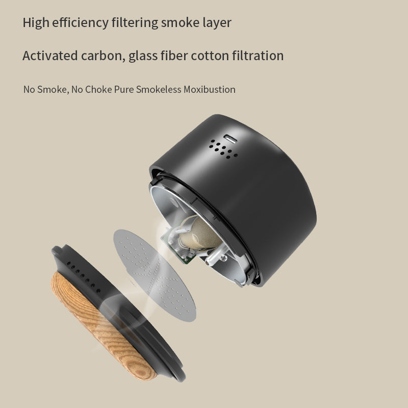 DYM-045 Electric Moxibustion Instrument Moxa Fumigation Box Smart Temperature Control Moxibustion Device
