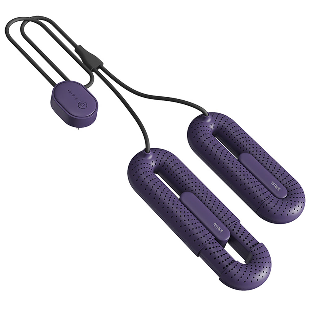 SOTHING Portable Boot Shoe Dryer Retractable Footwear Dryer Device for Rainy Seasons Winter Travel, CN Plug