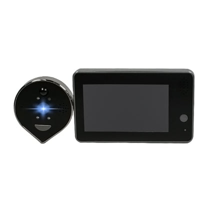 SY-38 4.3 Inch Smart WiFi Door Peephole Viewer 1080P Digital Peephole Doorbell Camera with Two-Way Audio, PIR Human Detection
