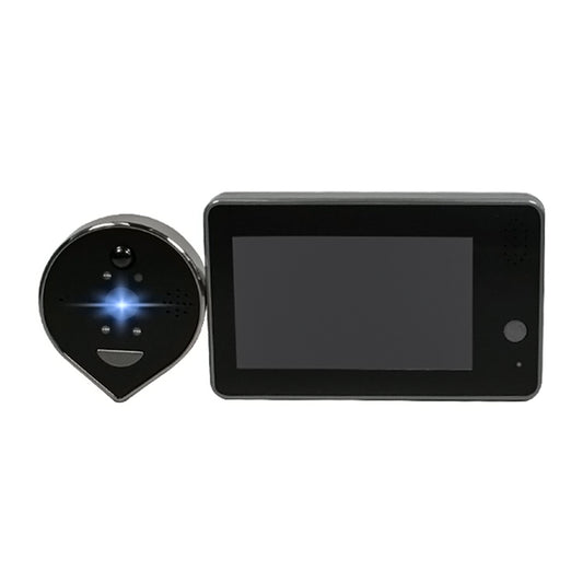 SY-38 4.3 Inch Smart WiFi Door Peephole Viewer 1080P Digital Peephole Doorbell Camera with Two-Way Audio, PIR Human Detection