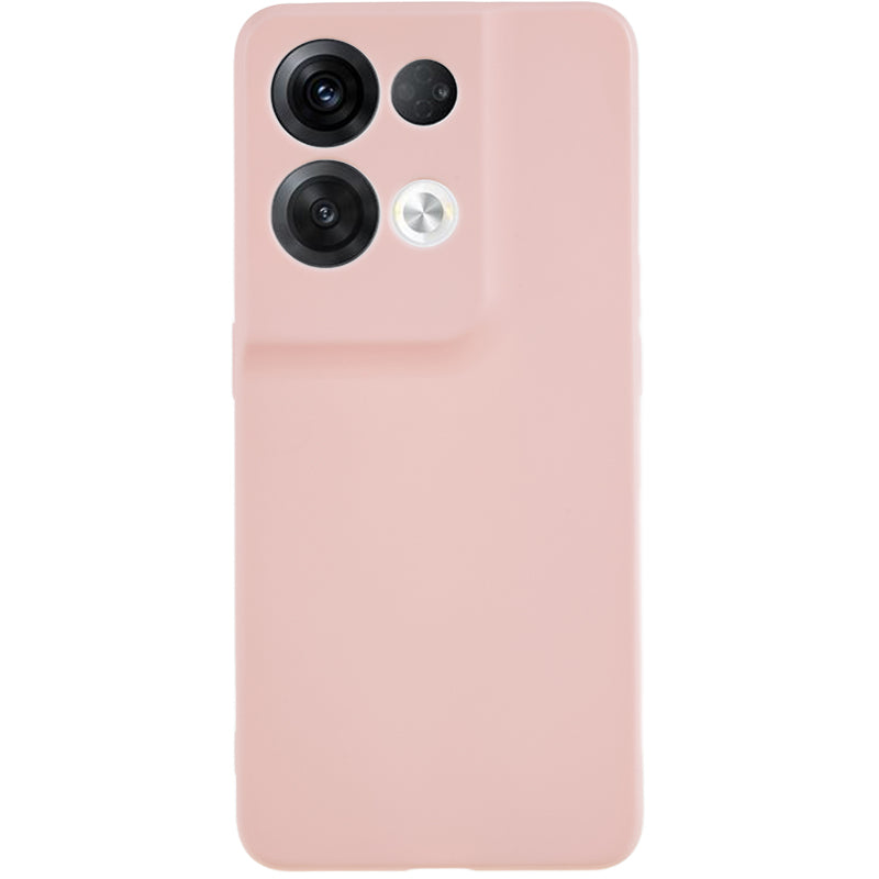 TPU Back Shell for Oppo Reno8 5G (Global Version) , Fingerprint Free Matte Protective Cover Phone Case