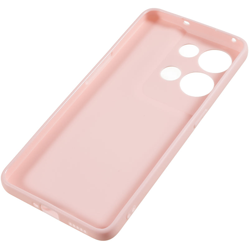 TPU Back Shell for Oppo Reno8 5G (Global Version) , Fingerprint Free Matte Protective Cover Phone Case