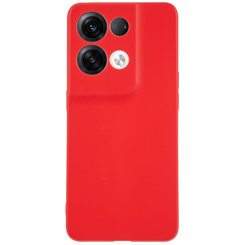 TPU Back Shell for Oppo Reno8 5G (Global Version) , Fingerprint Free Matte Protective Cover Phone Case