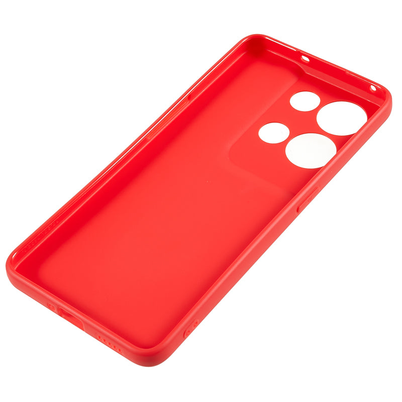 TPU Back Shell for Oppo Reno8 5G (Global Version) , Fingerprint Free Matte Protective Cover Phone Case