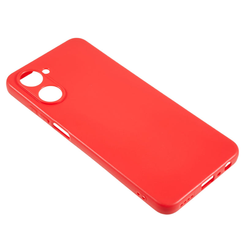 For Realme 10 4G Anti-fingerprint Matte Flexible TPU Case Anti-scratch Mobile Phone Cover