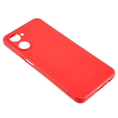 For Realme 10 4G Anti-fingerprint Matte Flexible TPU Case Anti-scratch Mobile Phone Cover