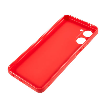 For Realme 10 4G Anti-fingerprint Matte Flexible TPU Case Anti-scratch Mobile Phone Cover