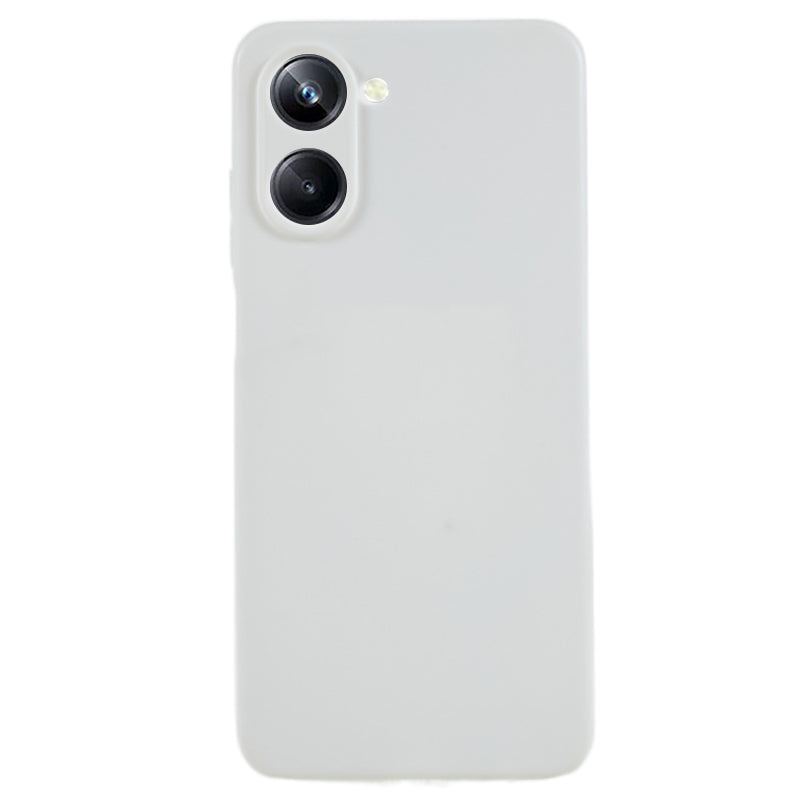 For Realme 10 4G Anti-fingerprint Matte Flexible TPU Case Anti-scratch Mobile Phone Cover