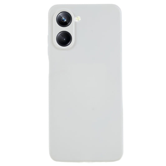 For Realme 10 4G Anti-fingerprint Matte Flexible TPU Case Anti-scratch Mobile Phone Cover