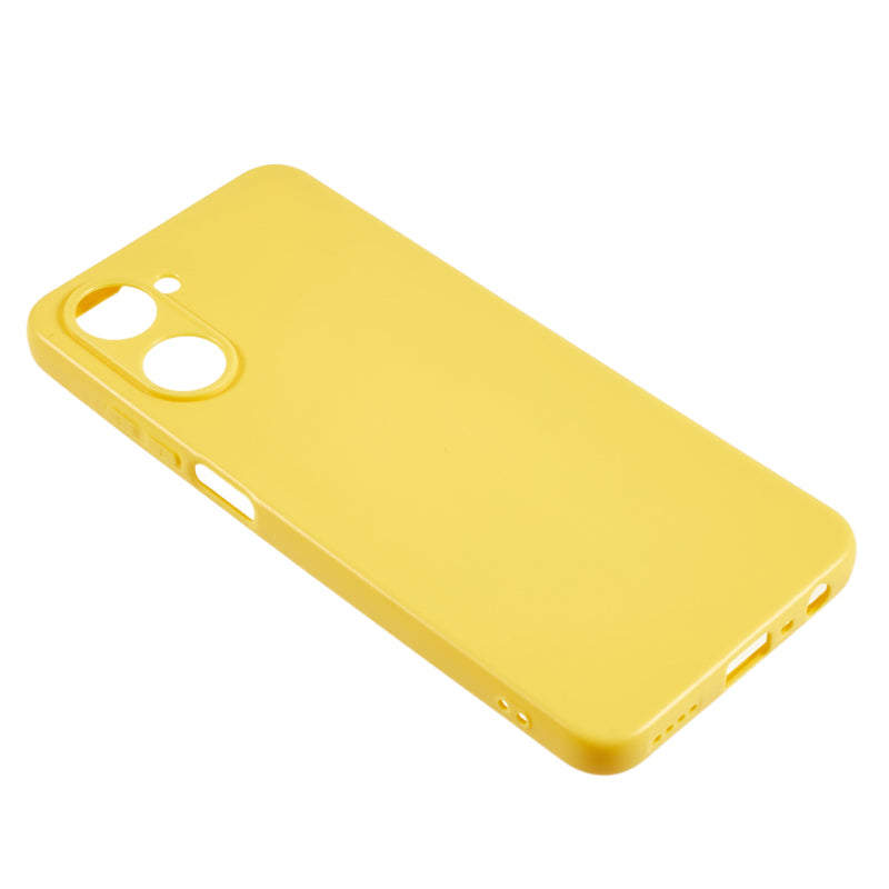 For Realme 10 4G Anti-fingerprint Matte Flexible TPU Case Anti-scratch Mobile Phone Cover