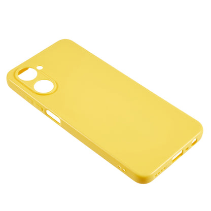 For Realme 10 4G Anti-fingerprint Matte Flexible TPU Case Anti-scratch Mobile Phone Cover