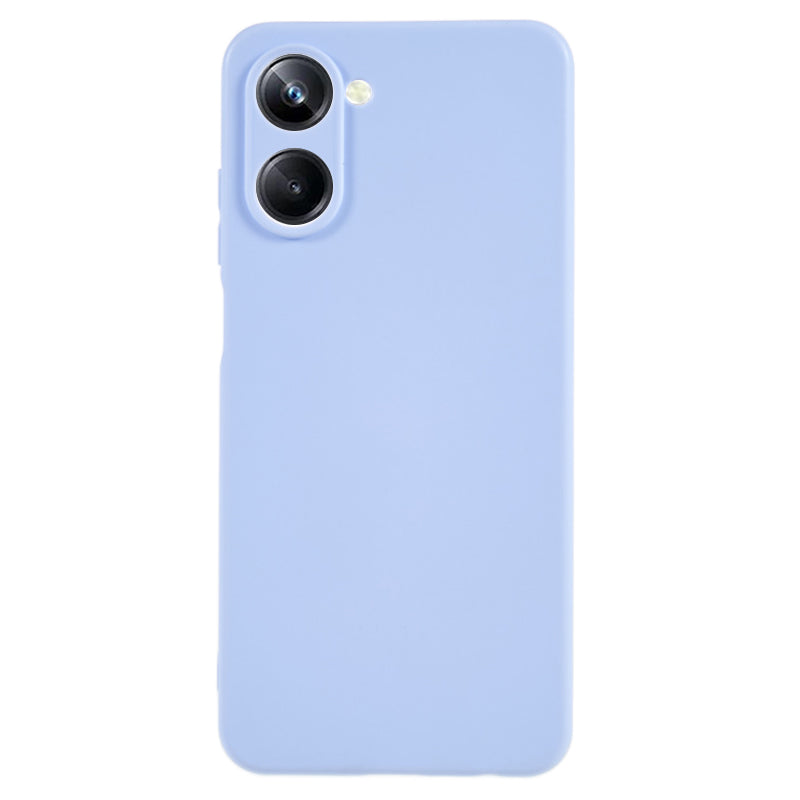 For Realme 10 4G Anti-fingerprint Matte Flexible TPU Case Anti-scratch Mobile Phone Cover