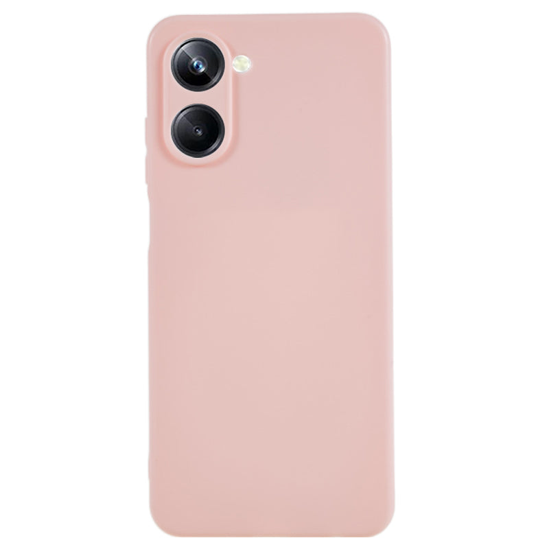 For Realme 10 4G Anti-fingerprint Matte Flexible TPU Case Anti-scratch Mobile Phone Cover