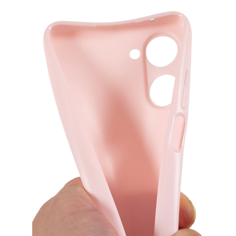 For Realme 10 4G Anti-fingerprint Matte Flexible TPU Case Anti-scratch Mobile Phone Cover